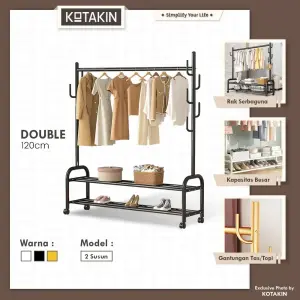 Rak Gawang Besi 120 Cm